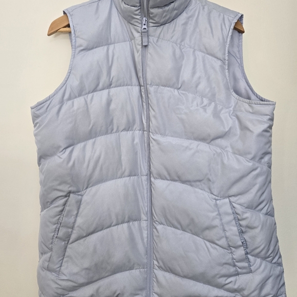 Lands' End Light Blue Puffer Vest - Picture 2 of 11